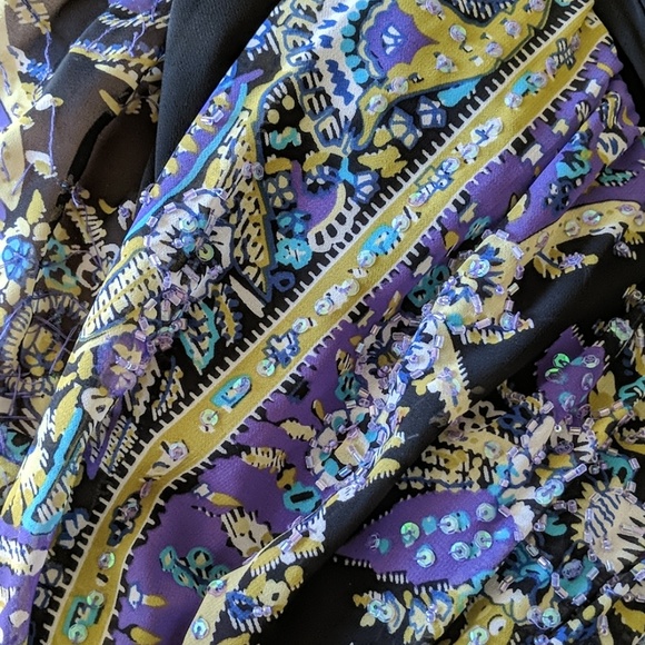 Alex Evenings size 4 beaded gown - Picture 8 of 8